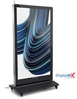 Digital poster display with industrial grade LG screen